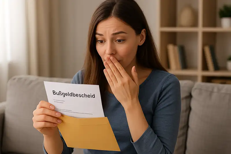 Bußgeldbescheid der Bußgeldbehörde
