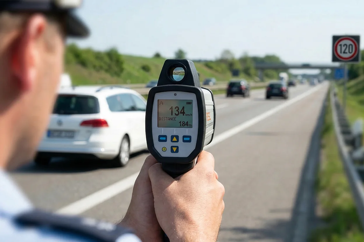 Bußgeldrechner Geschwindigkeit: Berechne hier deine Blitzer-Strafe für PKW und LKW nach dem aktuellen Katalog 2026