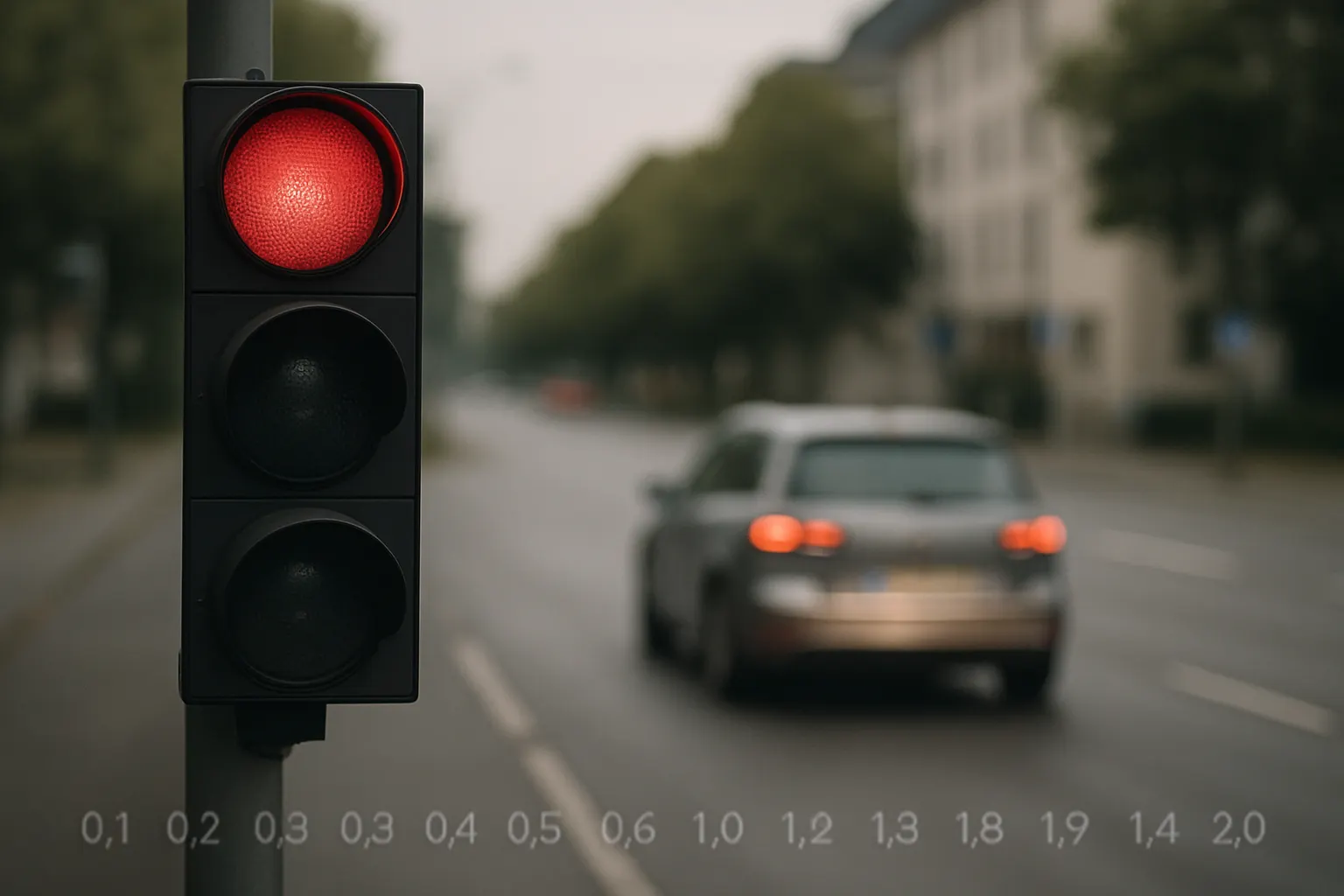 Ist ein Einspruch gegen den Rotlichtblitzer  sinnvoll?