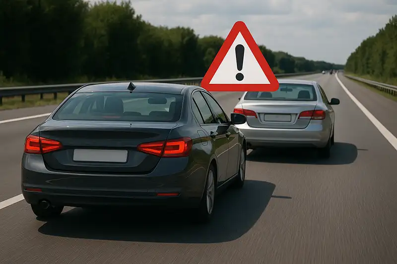 Rote Ampel überfahren