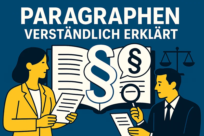 Paragraphen einfach erklärt und verständlich dargestellt