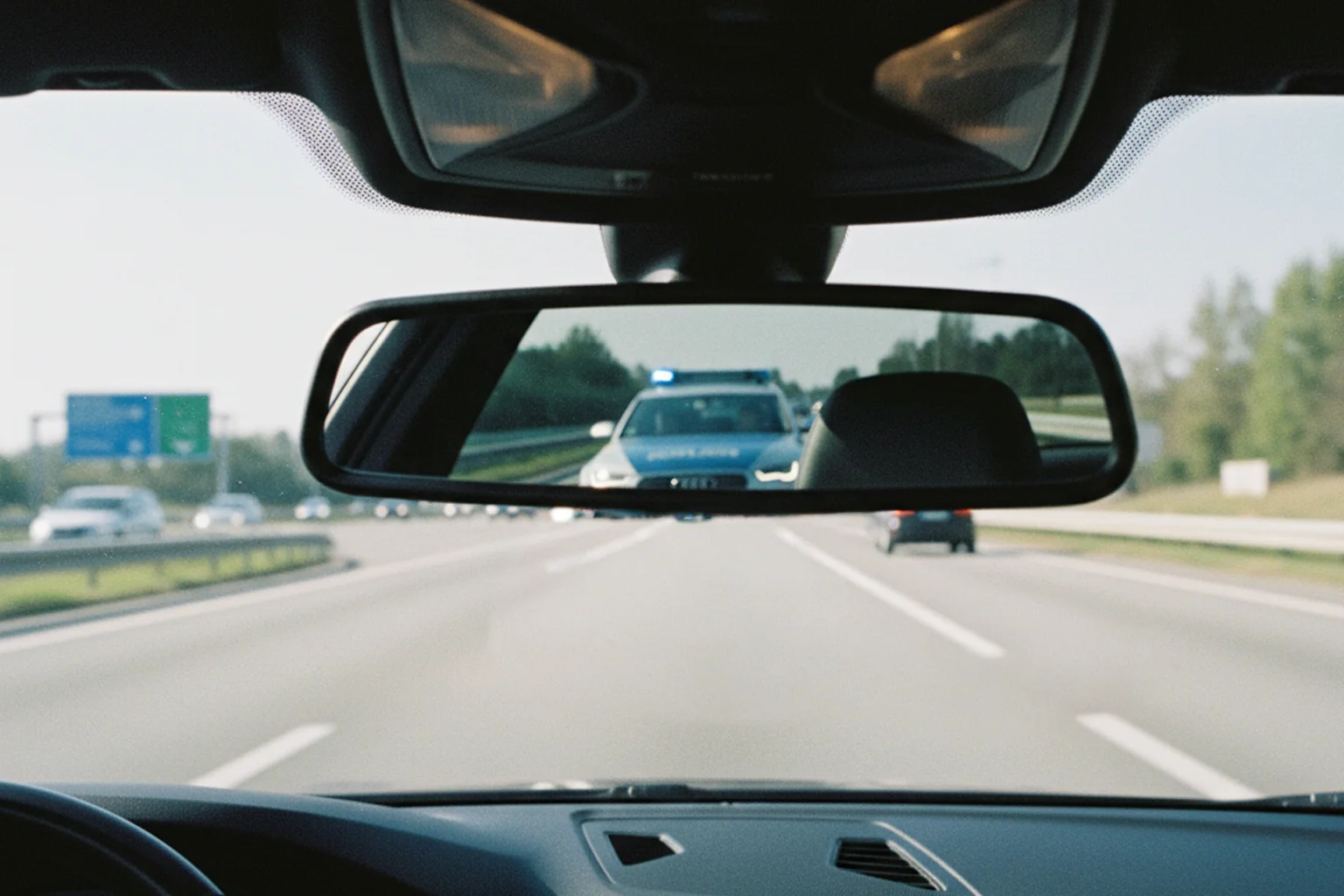 Polizei fährt hinterher: 20% Toleranz?