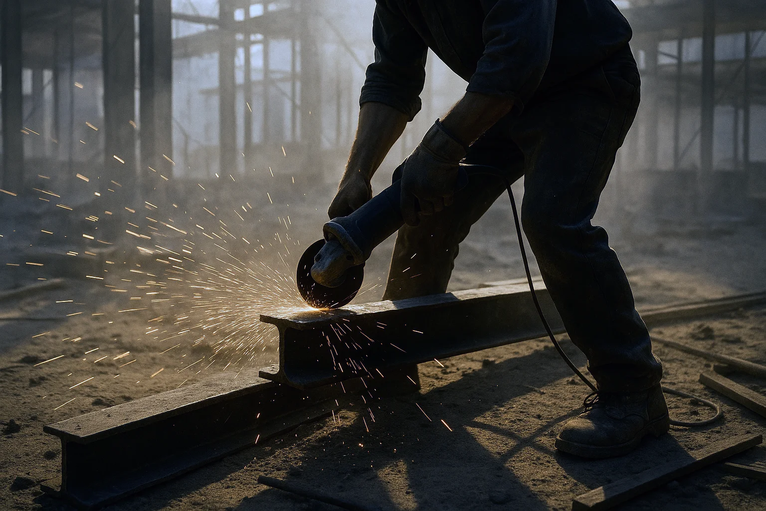 Kontrolle von Unterlagen auf einer Baustelle – Symbolbild für den Verdacht auf Schwarzarbeit im Unternehmen