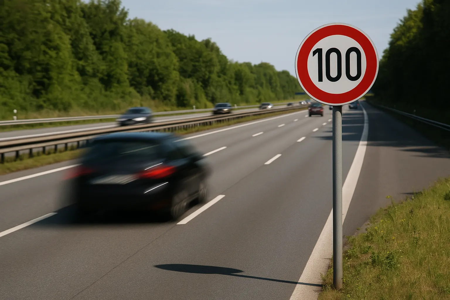 Autobahn Zone 100 geblitzt?
