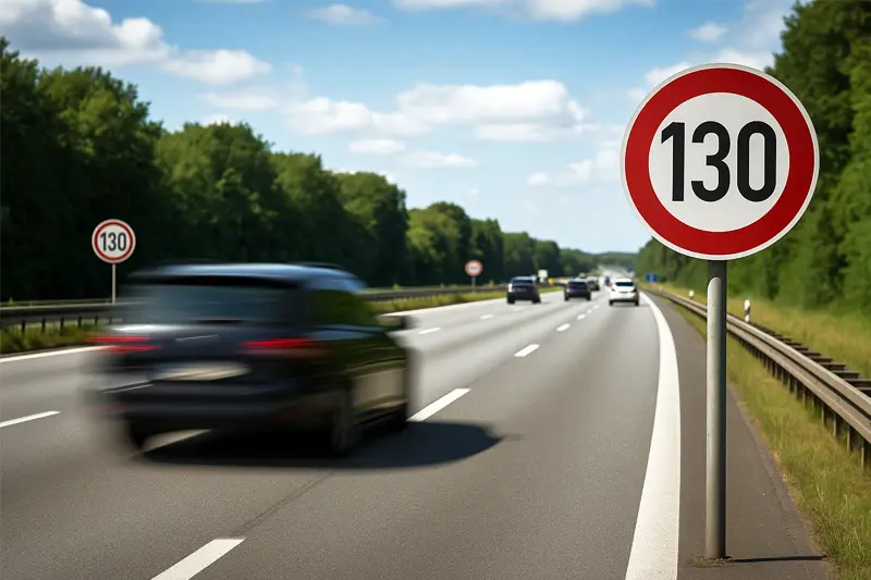Autobahn Zone 130 geblitzt?